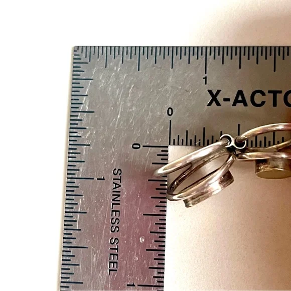 Elegant Gold and Silver Pendant Necklace by Elizabeth Garvin Designs - Picture 7 of 15